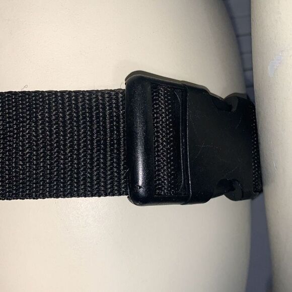 Vintage Leather Color Block Fanny Pack Waist Bag - Picture 7 of 13